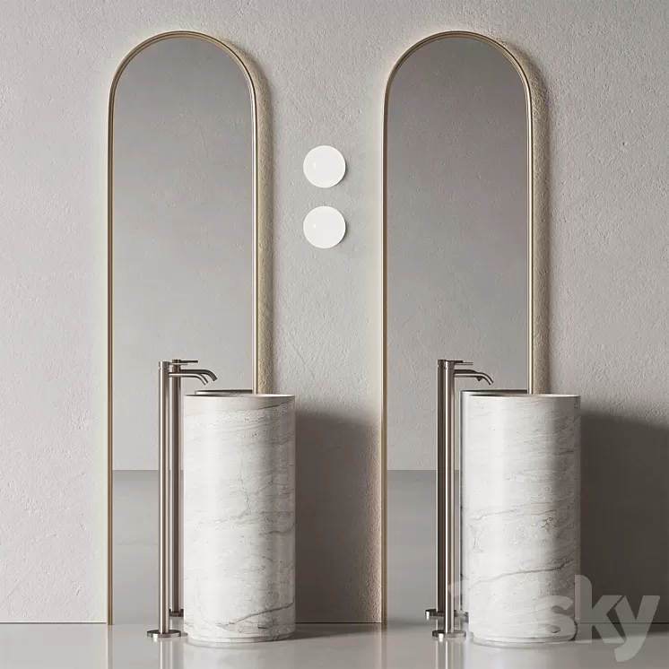 Bathroom №19 3D Model Free