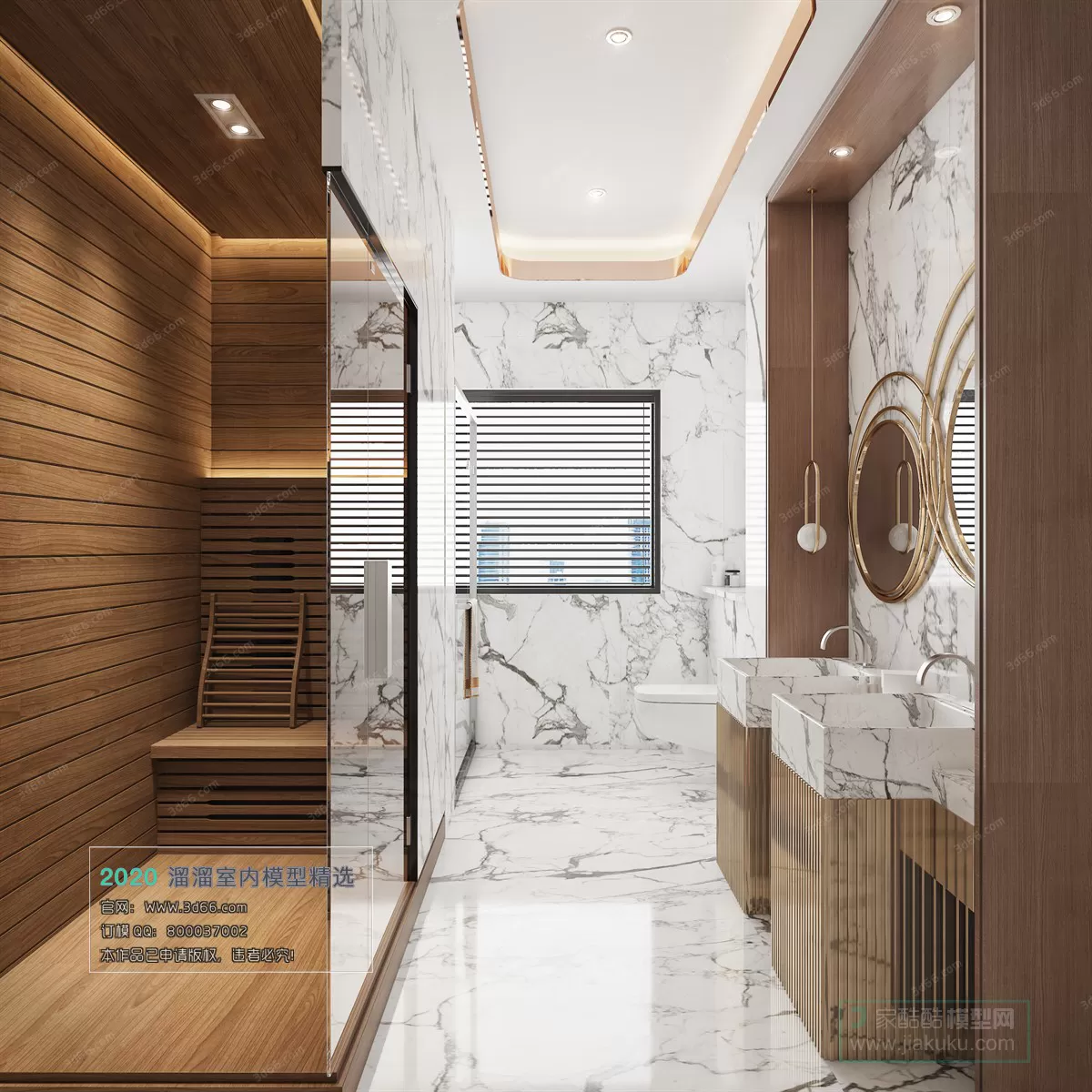 BATHROOM - 3D MODELS - MODERN STYLE
