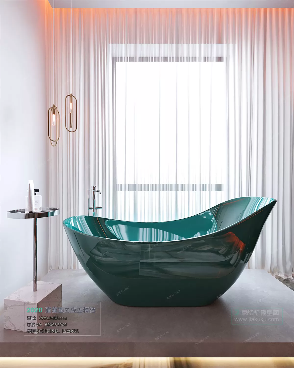 BATHROOM - 3D MODELS - MODERN STYLE