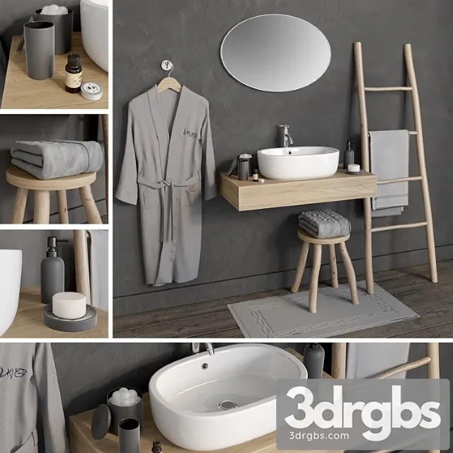 Bathroom 6 3D Model Free