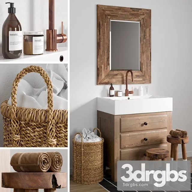 Bathroom 8 3D Model Free