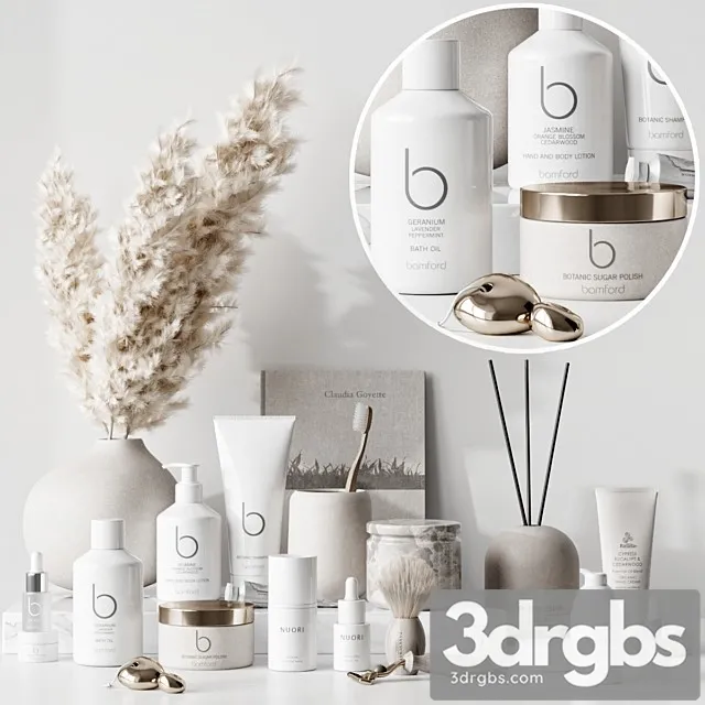 Bathroom Accessories 010 3D Model Free