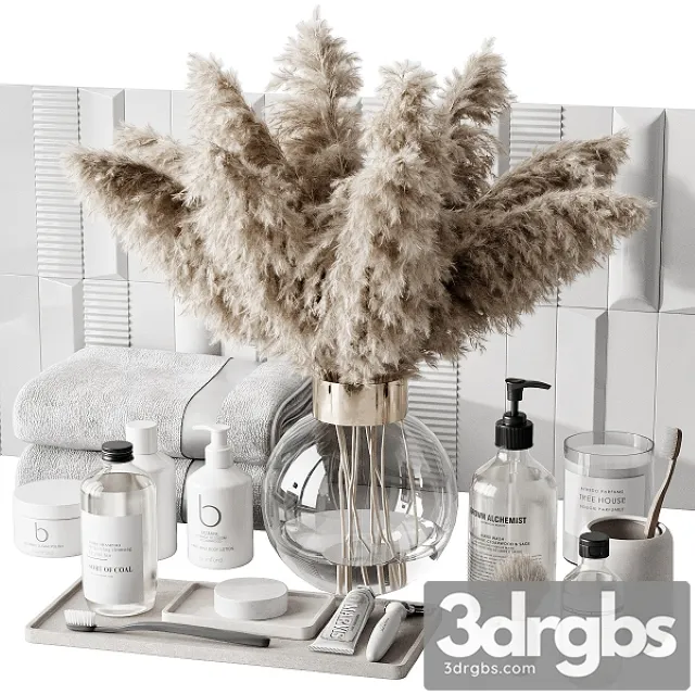 Bathroom Accessories 011 3D Model Free