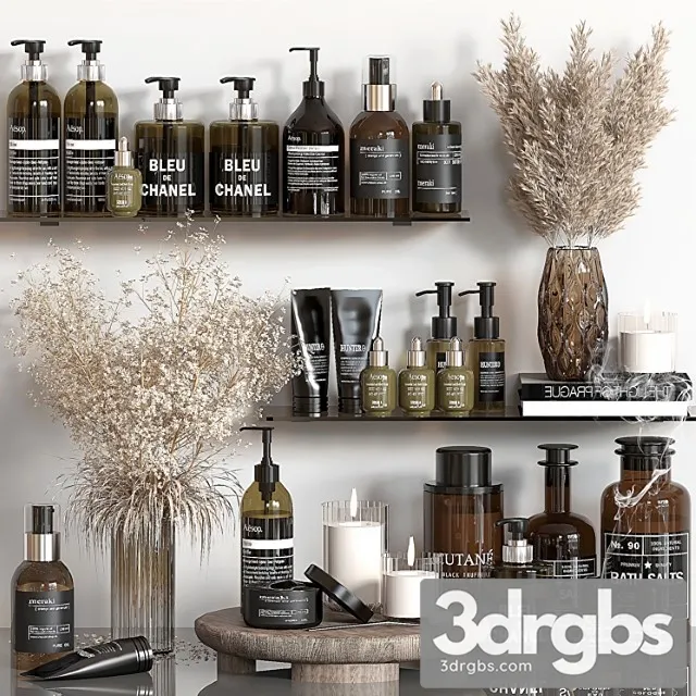 Bathroom Accessories 04 31 3D Model Free