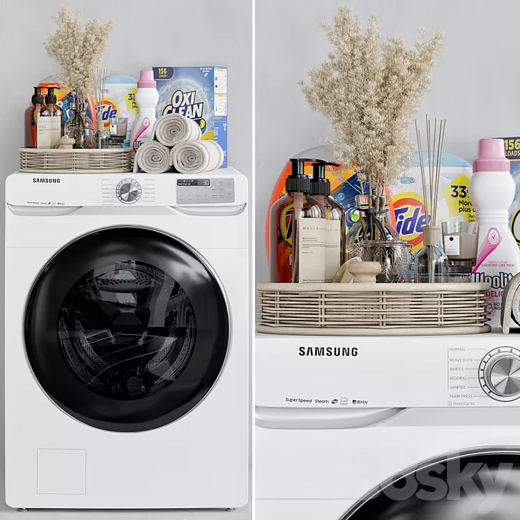 Bathroom accessories 05 3D Model