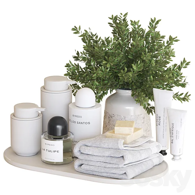 Bathroom-Accessories-08 3D Model