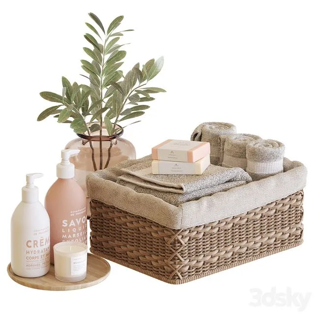 Bathroom Accessories-09 3D Model