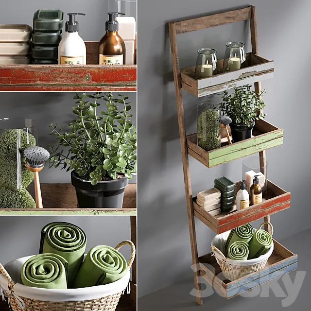 Bathroom Accessories 11 3DModel