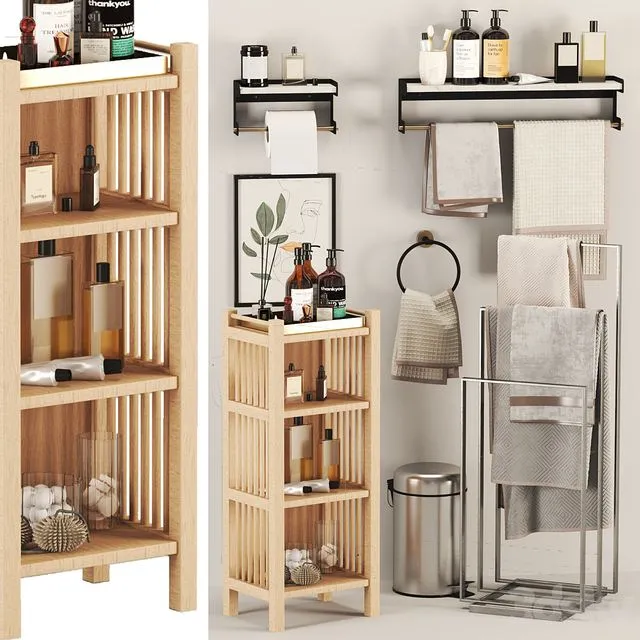 Bathroom accessories-14-made company 3D Model