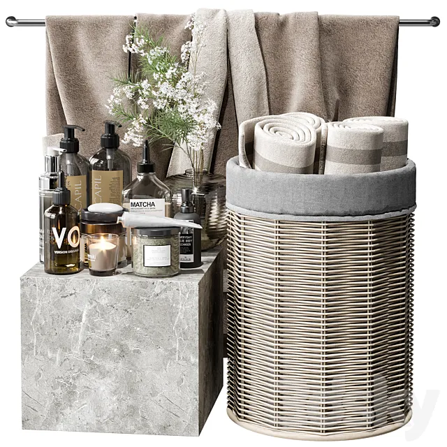 Bathroom accessories 15 3DModel