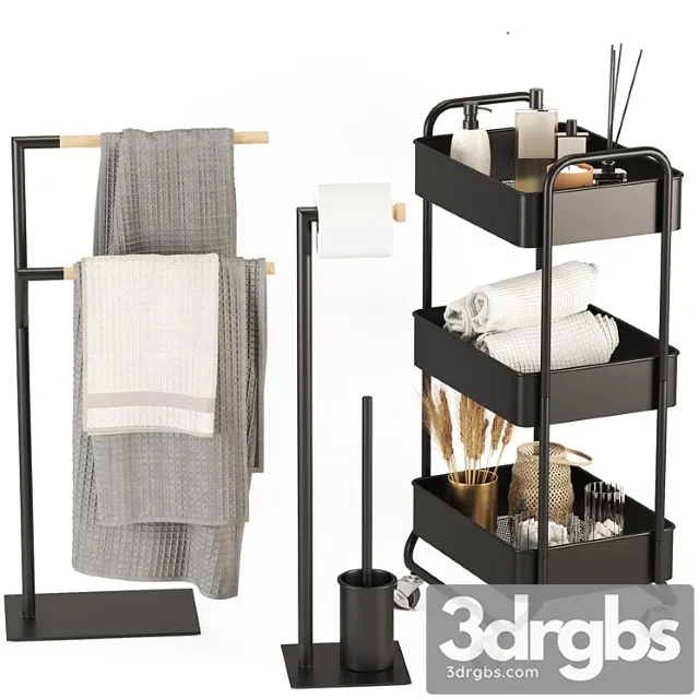 Bathroom Accessories 16 Made Company 1 3D Model Free