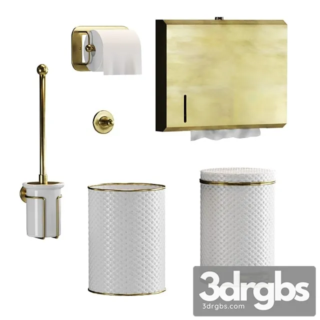Bathroom Accessories 2 3D Model Free
