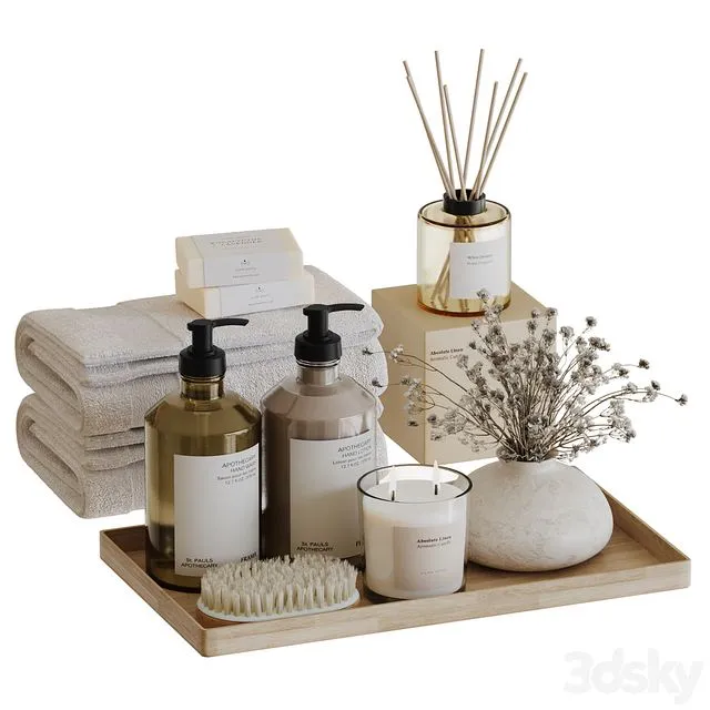 Bathroom Accessories-20 3D Model