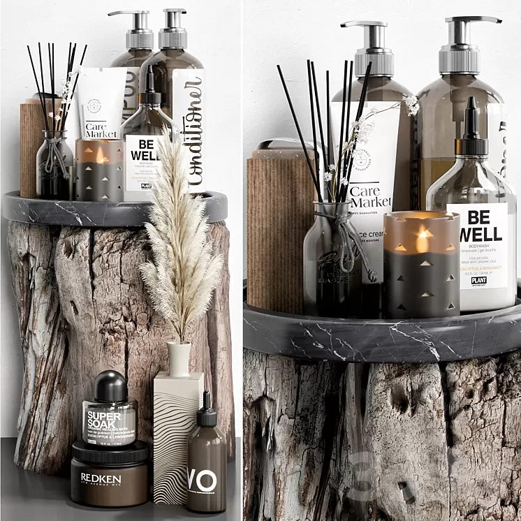 bathroom accessories 21 3D Model Free