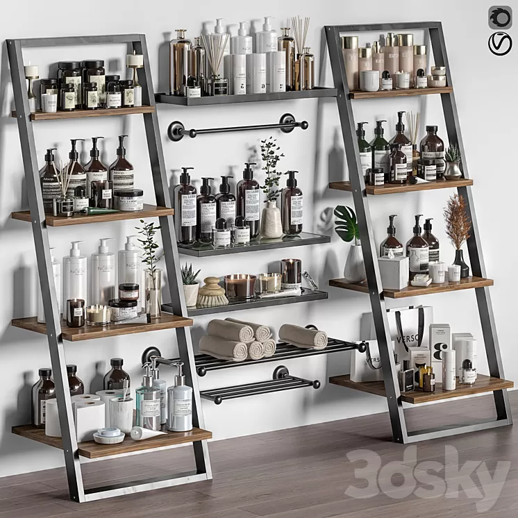 Bathroom accessories 22 3D Model