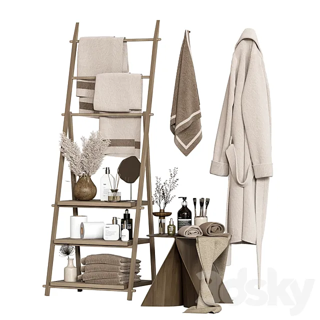 bathroom accessories 26 3D Model