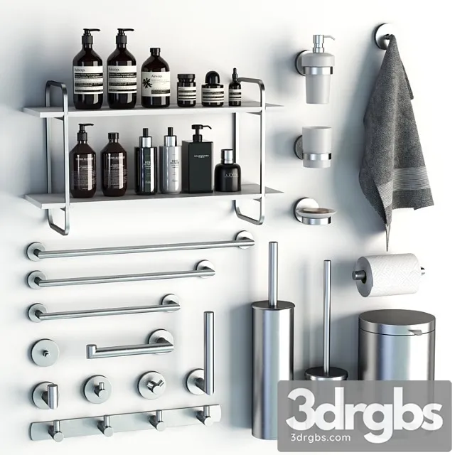 Bathroom Accessories 29 2 3D Model Free
