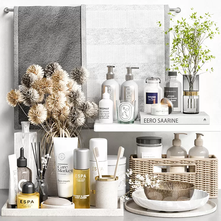 Bathroom Accessories 29 3D Model Free