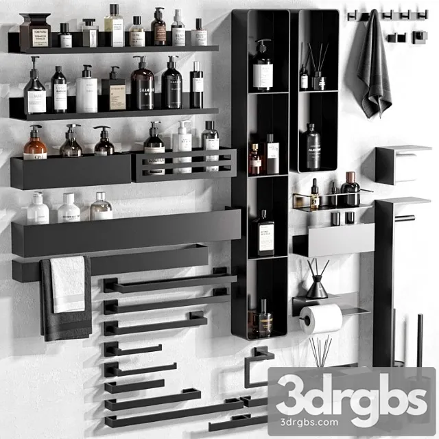 Bathroom Accessories 3 1 3D Model Free