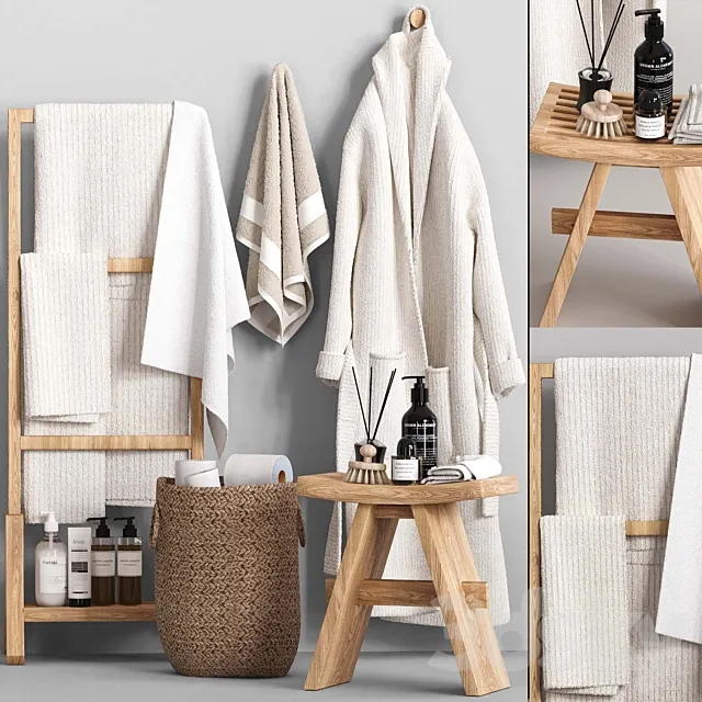 Bathroom Accessories 33 3D Model