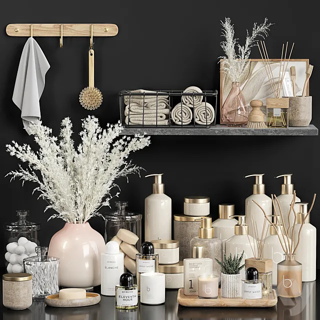 Bathroom accessories 34_corona 3DModel