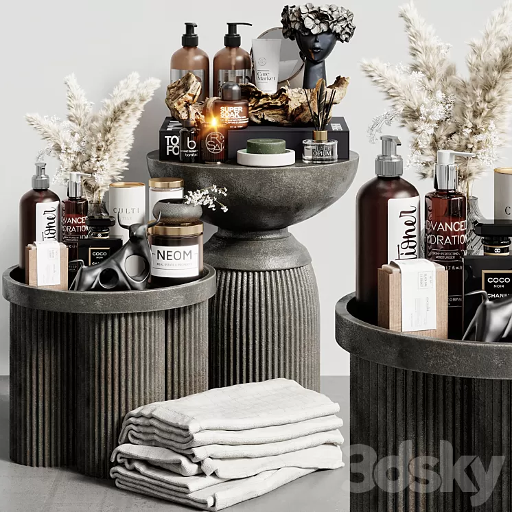 Bathroom Accessories 35 3D Model Free