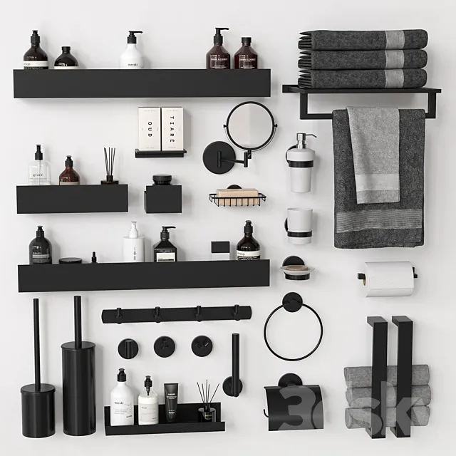 Bathroom Accessories 37 3DModel