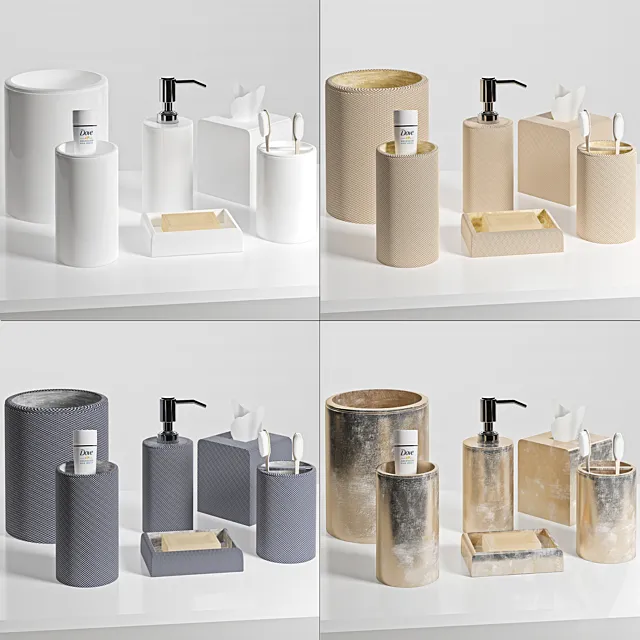 BATHROOM ACCESSORIES 3D Model