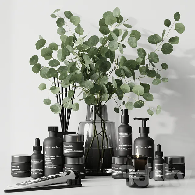 Bathroom accessories 3DModel