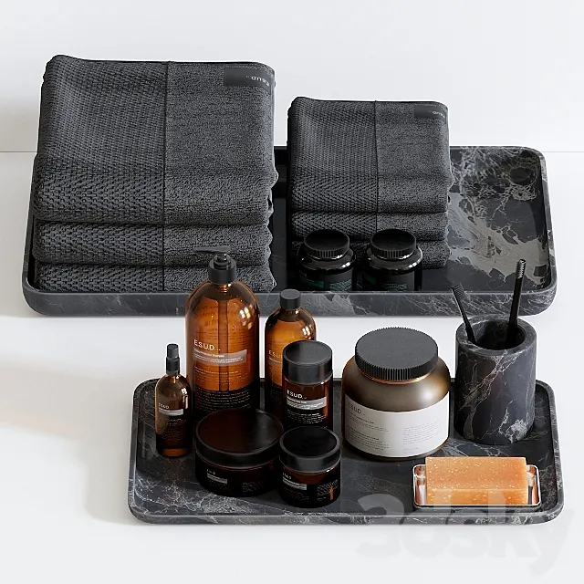 Bathroom Accessories 3DModel