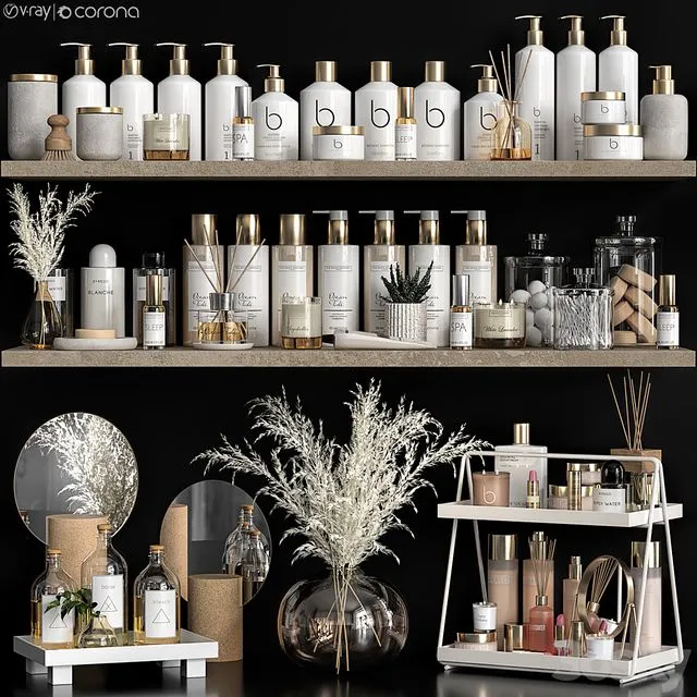 Bathroom accessories 46 3D Model