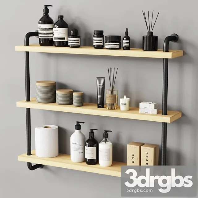 Bathroom Accessories 47 1 3D Model Free