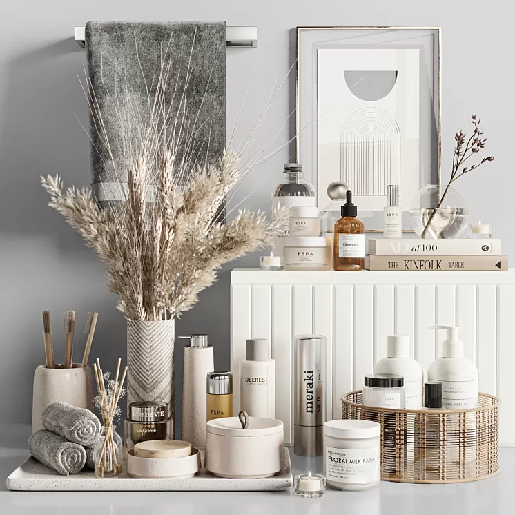 bathroom accessories 47 3D Model Free