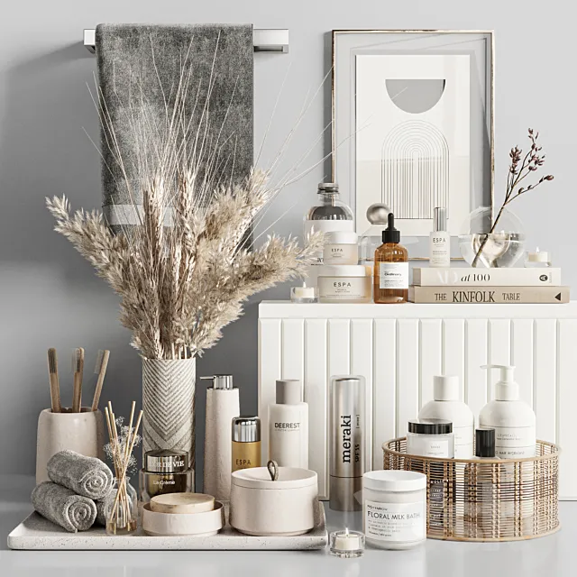 bathroom accessories 47 3D Model