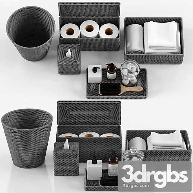 Bathroom Accessories 47 3D Model Free
