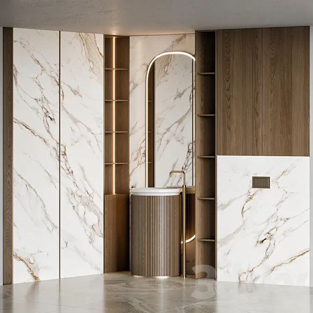 Bathroom Accessories 48 3D Model