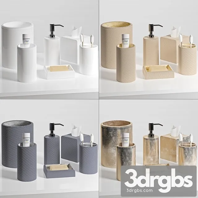 Bathroom Accessories 5 31 3D Model Free