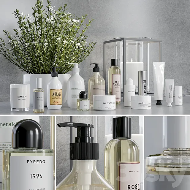 Bathroom accessories 6 3DModel