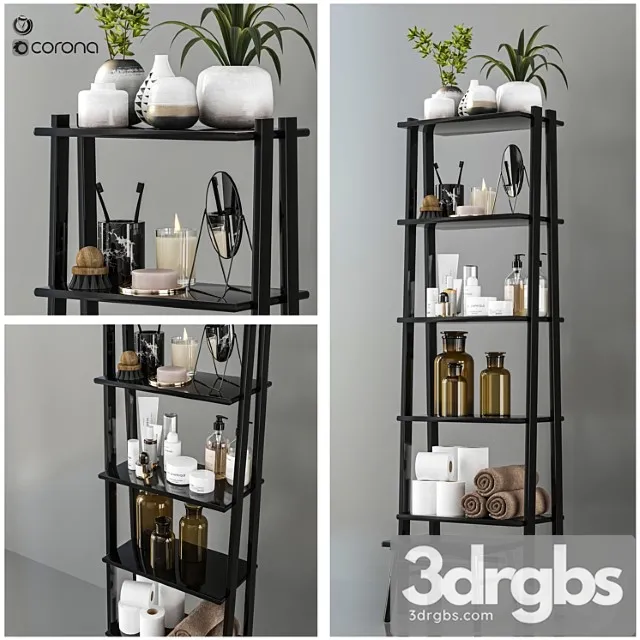 Bathroom Accessories 64 3D Model Free