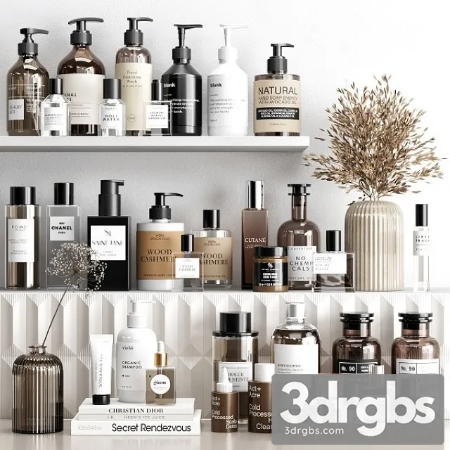 Bathroom Accessories 7 01 3D Model Free