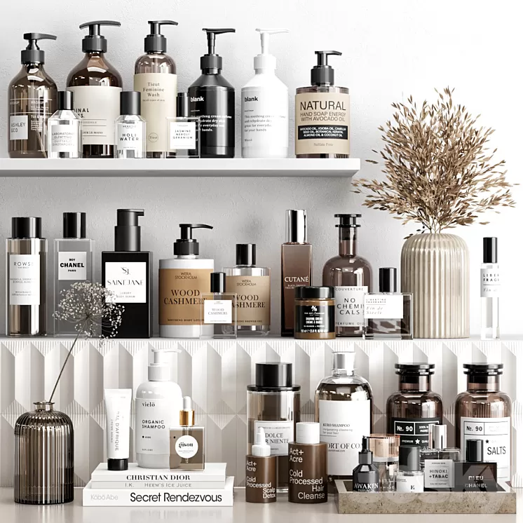 Bathroom accessories 7 3D Model