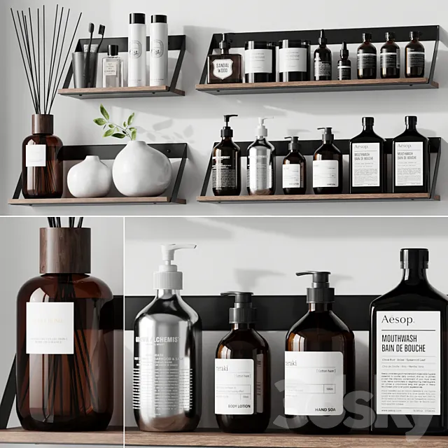 Bathroom Accessories 8 3DModel