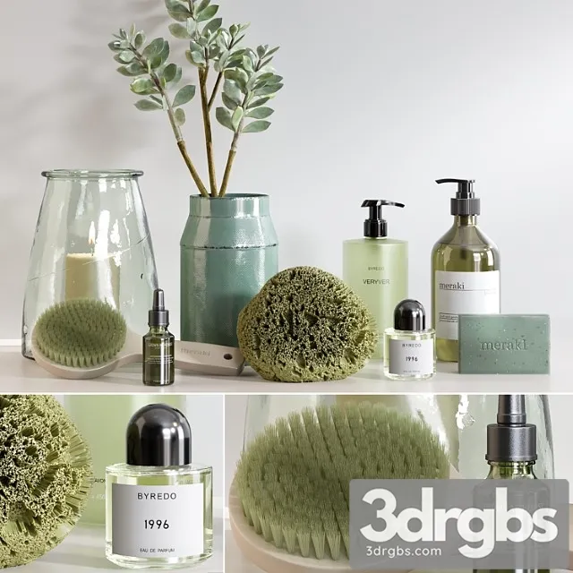 Bathroom Accessories 9 1 3D Model Free