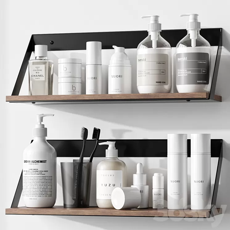 Bathroom Accessories 9 3D Model