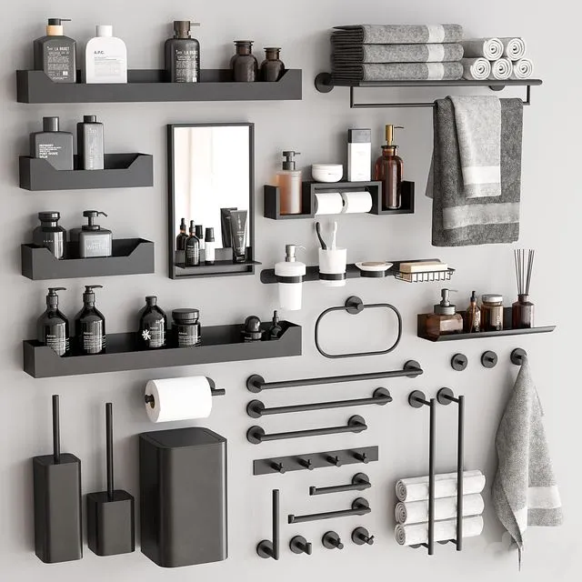 Bathroom Accessories 92 3D Model