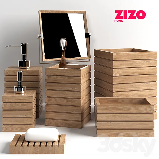 BATHROOM ACCESSORIES SET- 03 3DModel