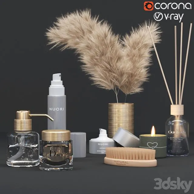 Bathroom Accessories Vol 1 3D Model