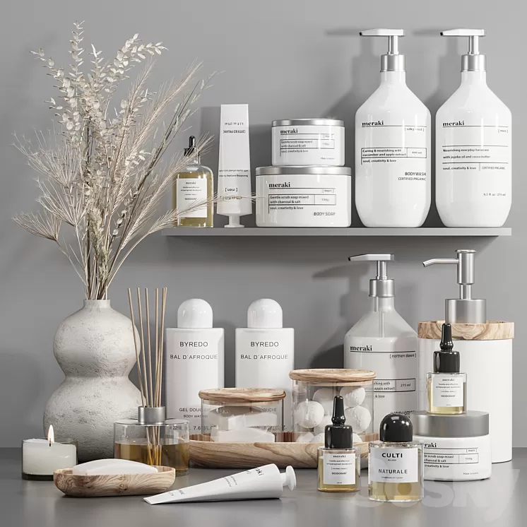 Bathroom accessories05 3D Model