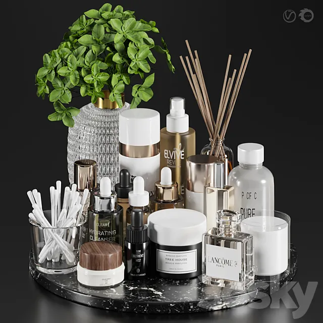 bathroom accessories05 3DModel