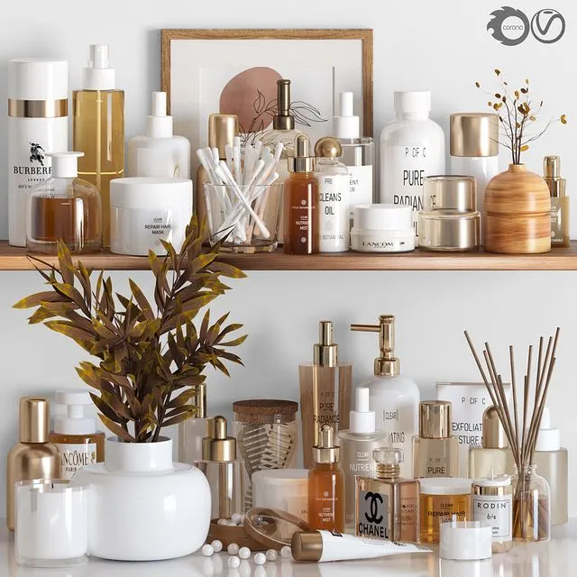 Bathroom accessories07 3D Model